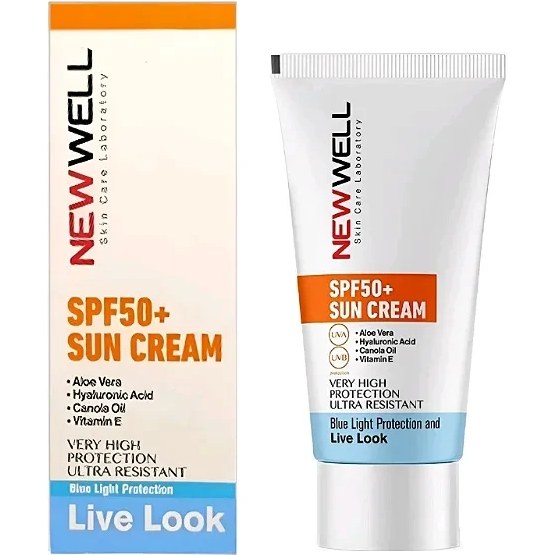 ضدآفتاب بی رنگ نیوول NEWWELL(اورجینال)