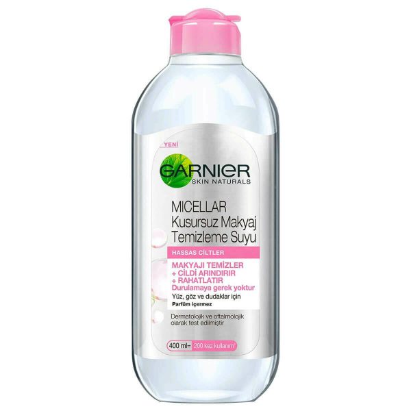 میسلار گارنیر صورتی Garnier 400ml sensitiv (اورجینال)