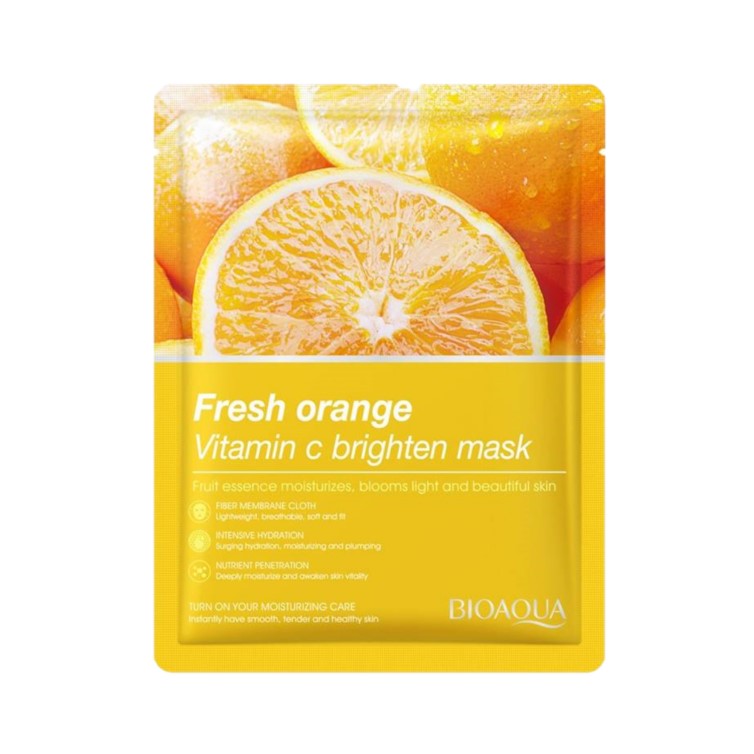 ماسک ورقه ای صورت پرتقال بیوآکوا (اورجینال)